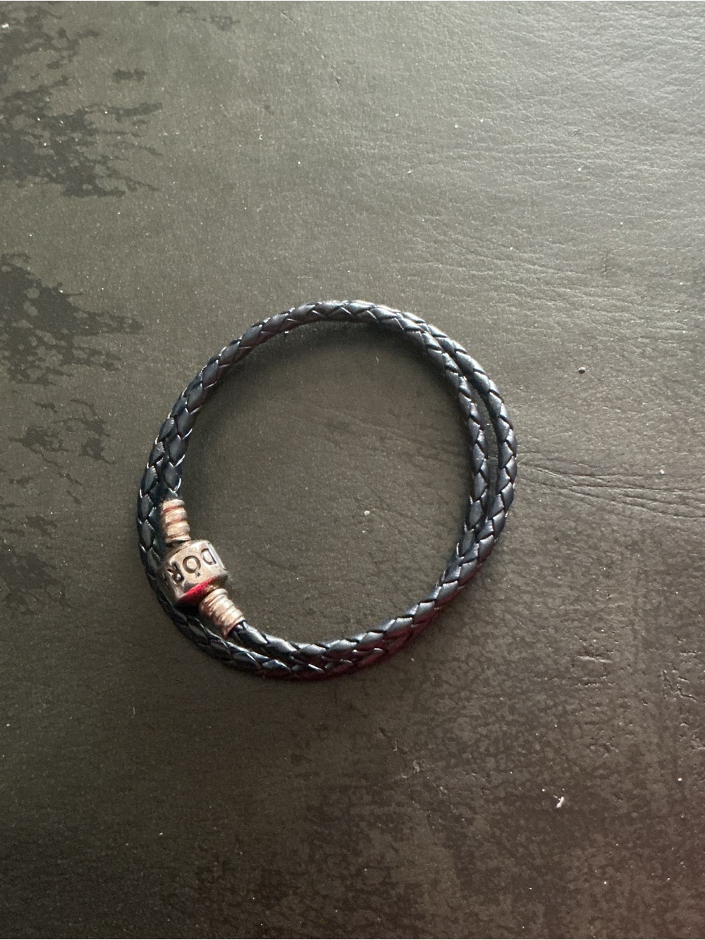 Pandora leather wrap around bracelet